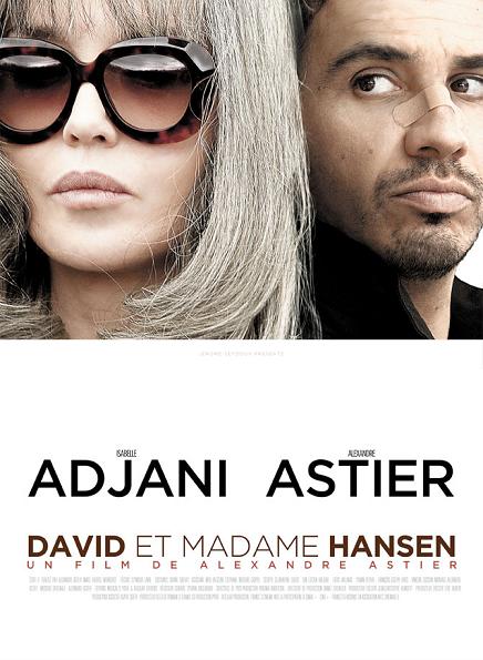 Projet d'affiche pour David et madame Hansen : autre police et couleur noire pour les textes