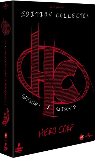 Coffret DVD de Hero Corp saisons 1 et 2
