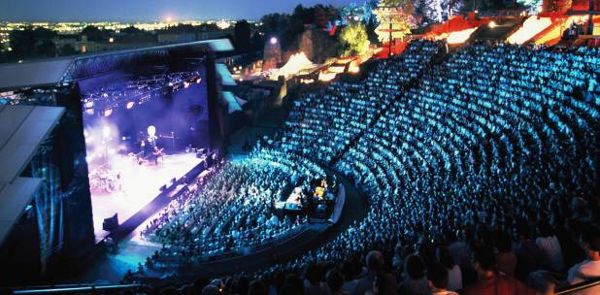 Le théâtre antique de Fourvière, où se jouera De beaux lendemains, mis en scène par Emmanuel Meirieu